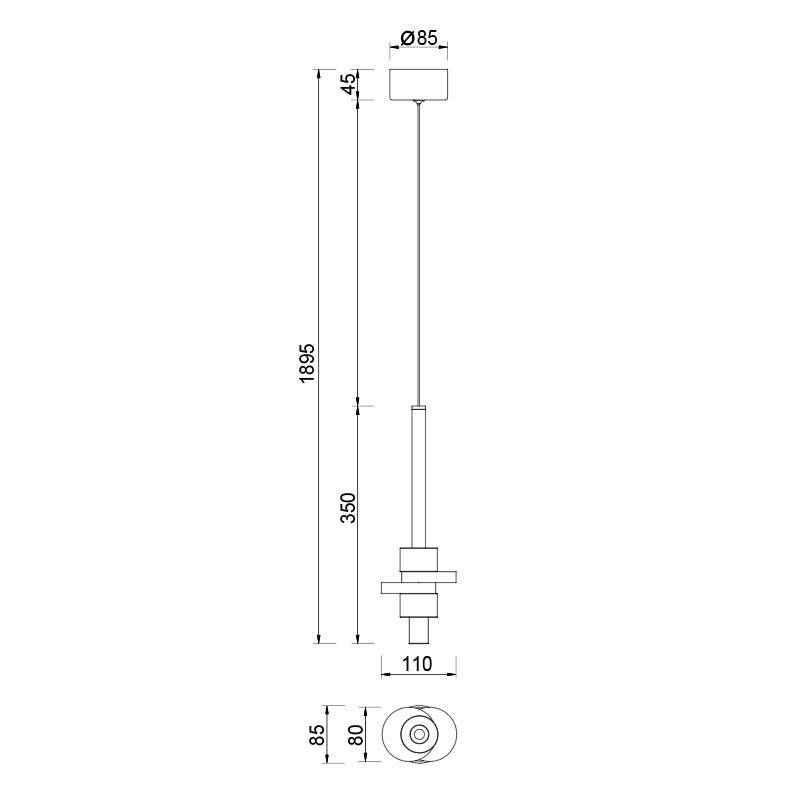 Подвесной светильник Mantra 9425