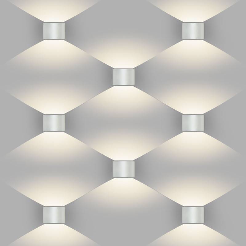 Светильник настенный Elektrostandard 1518 TECHNO LED BLADE белый