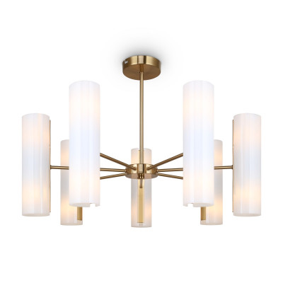 Люстра на штанге Freya FR5368CL-14BS