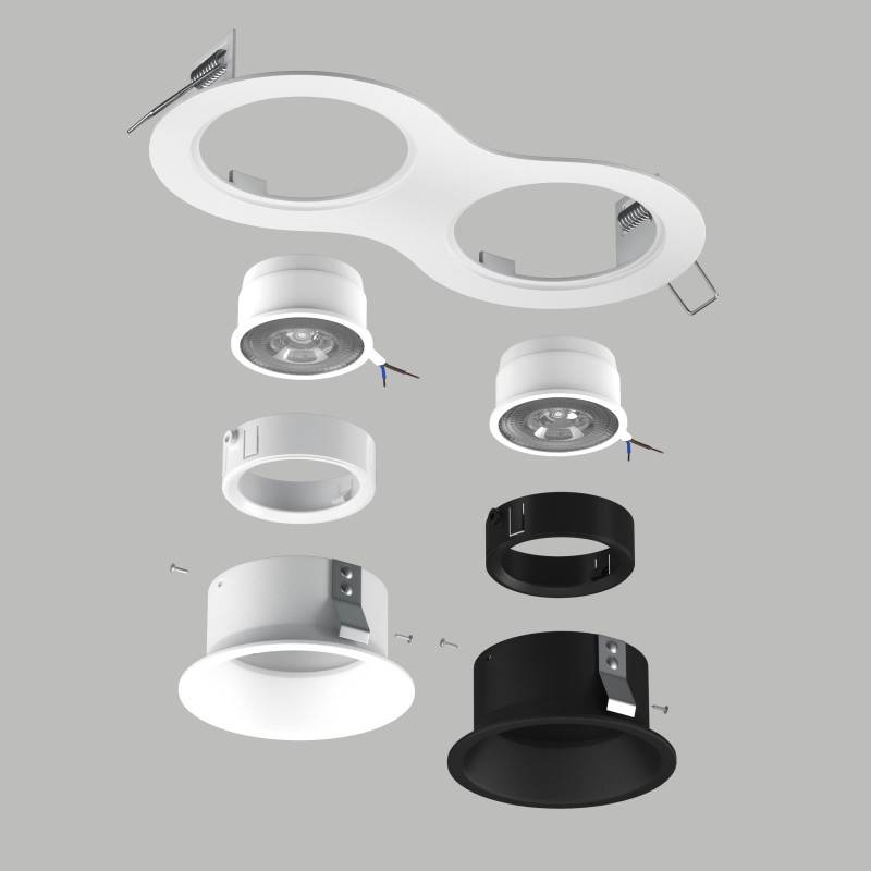 Встраиваемый светильник Lightstar D6260607WBMOD