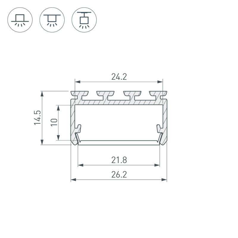 Профиль Arlight 044843