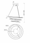 Подвесной светильник Maytoni Nola MOD100PL-L88W
