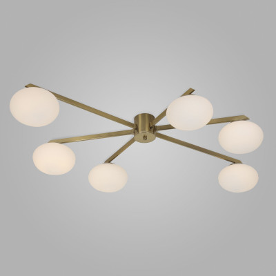 Накладная люстра Eurosvet 70220/6 латунь