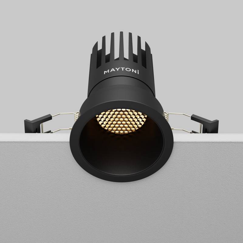 Встраиваемый светильник Maytoni Technical DL118-15W-2.7K-B