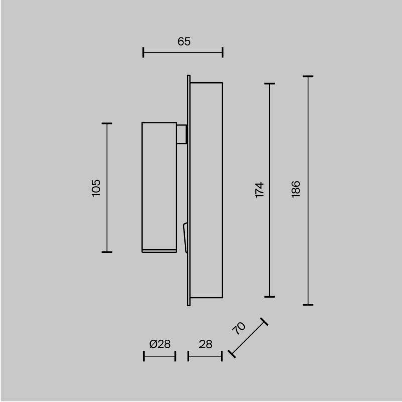 Спот Maytoni Technical C041WL-L3W3K