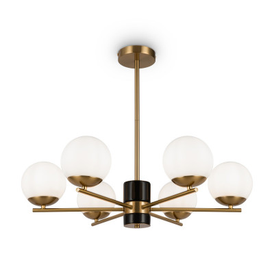 Люстра на штанге Freya FR5230PL-06BS