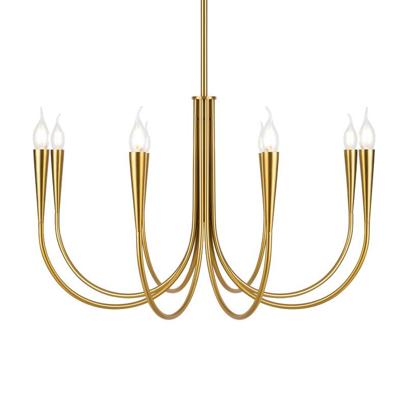 Люстра на штанге Freya FR5253PL-08BS