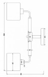 Люстра на штанге Freya Helen FR5329-PL-03-CH