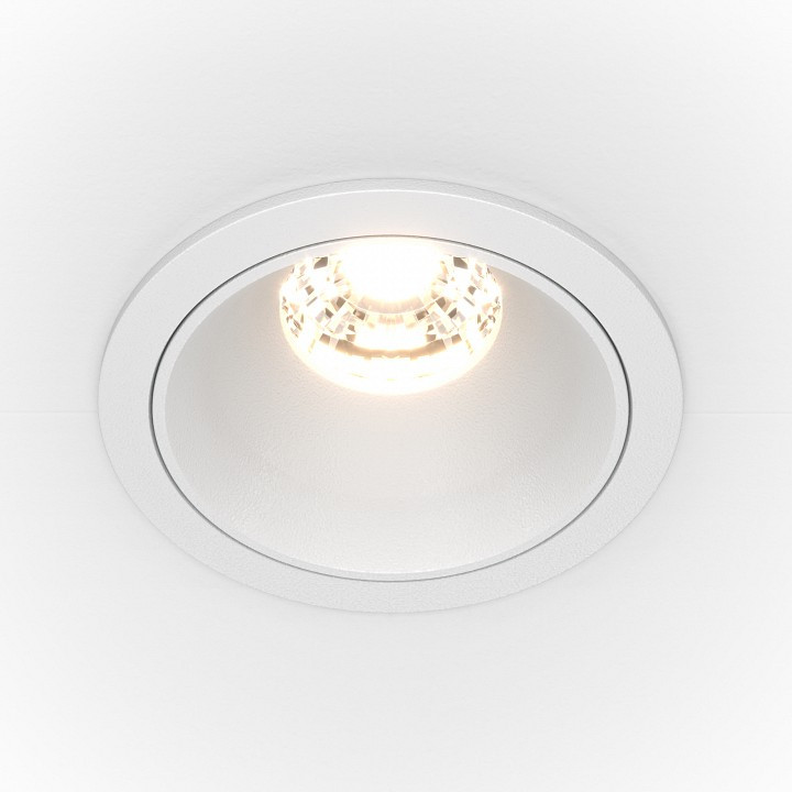 Встраиваемый светильник Maytoni Alfa DL043-01-10W3K-D-RD-W