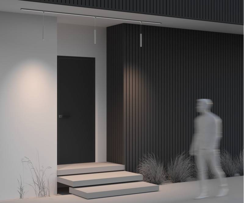 Светильник на шине Maytoni O-TR01-1-P-8WW3K