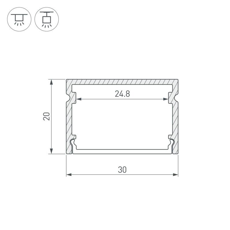 Профиль Arlight 046962