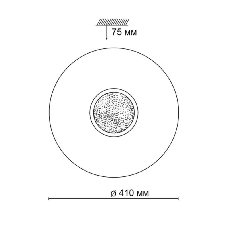 Накладной светильник Sonex 2074/DL