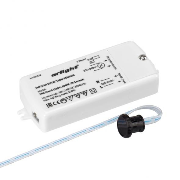 Бесконтактный ИК выключатель Arlight SR2-Hand (220V, 500W, IR-Sensor) (матр)