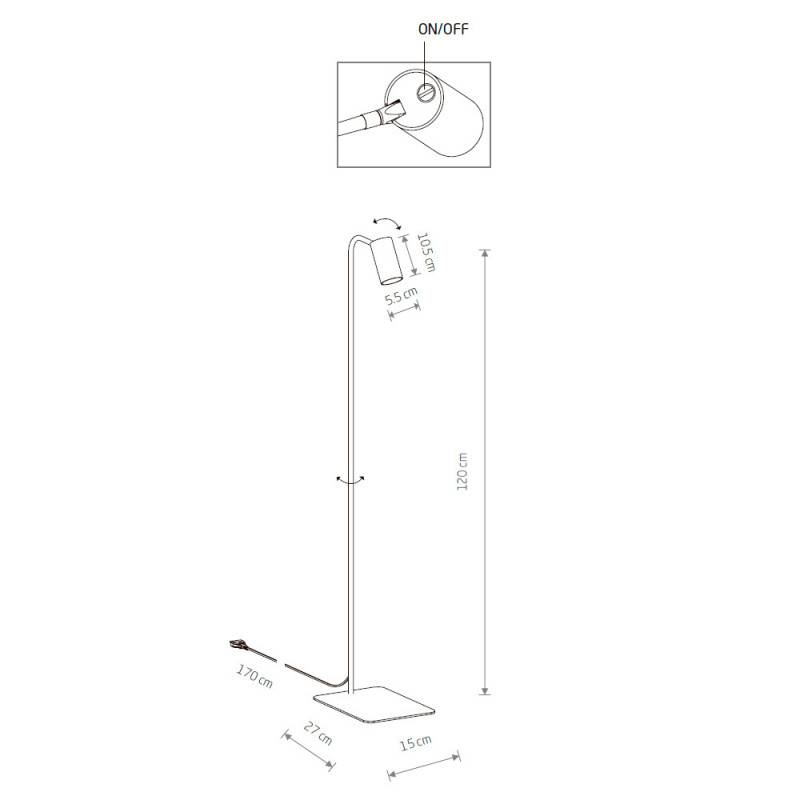 Торшер Nowodvorski 7717