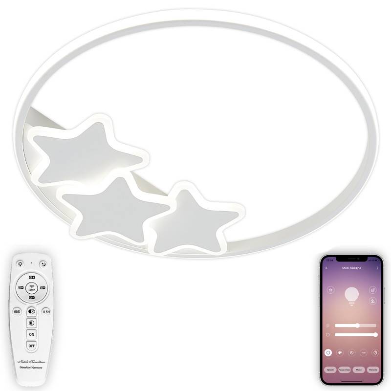 Потолочный детский светильник Natali Kovaltseva LED LAMPS 81180