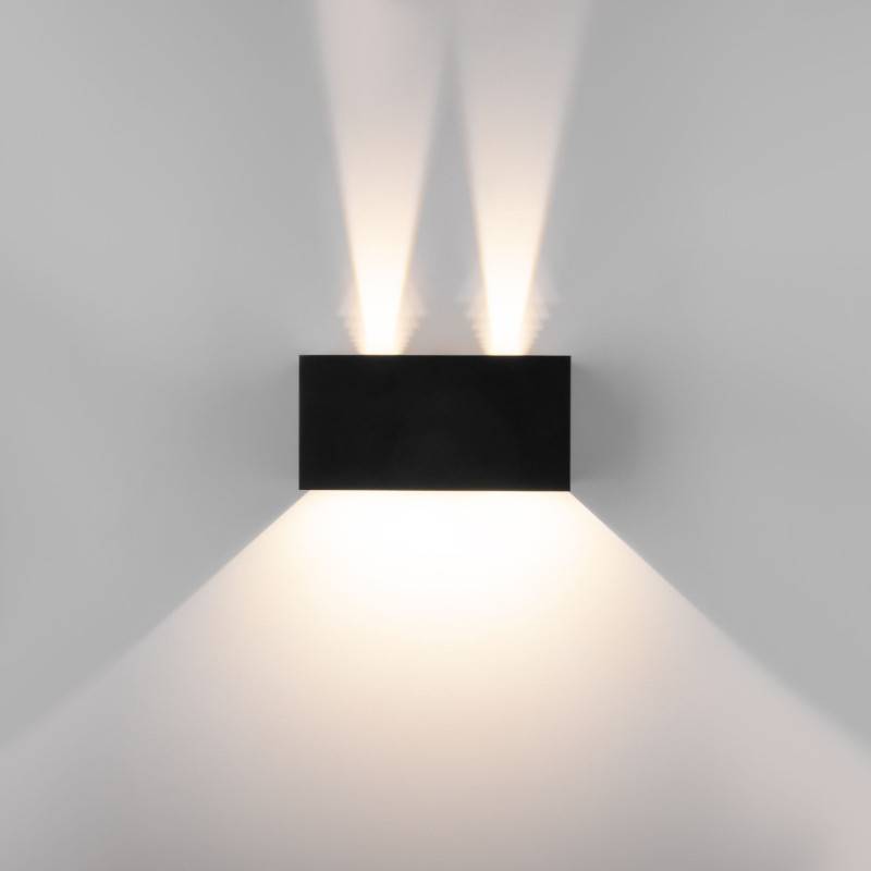 Светильник настенный Elektrostandard WINNER DOUBLE LED черный (35137/W)