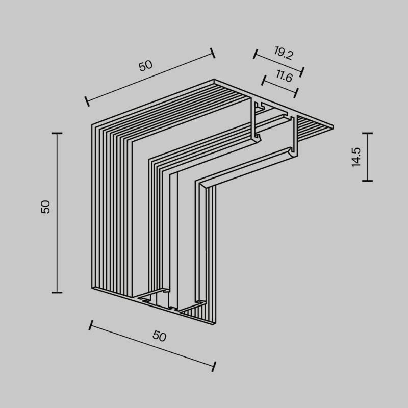 Коннектор Maytoni Technical TRA239ICL-42.12B