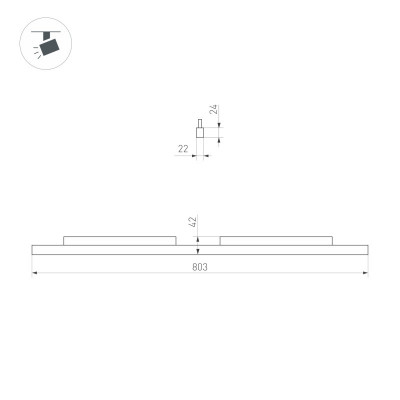 Светильник на шине Arlight 060473