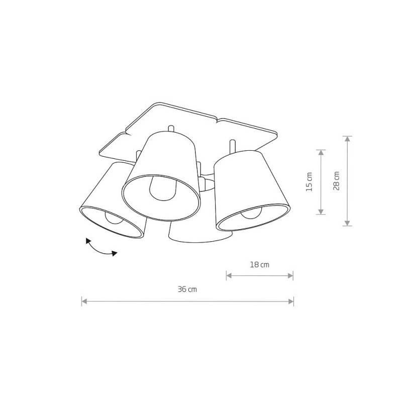 Накладная люстра Nowodvorski 9716