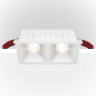 Встраиваемый светильник Maytoni Alfa DL043-02-10W4K-SQ-W