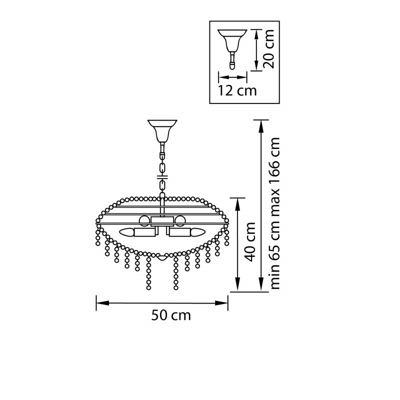 Подвесная люстра Lightstar 700120
