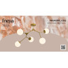 Накладная люстра Freya FR5497PL-05G