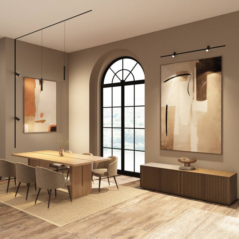 Светильник на шине Denkirs DK8520-BK
