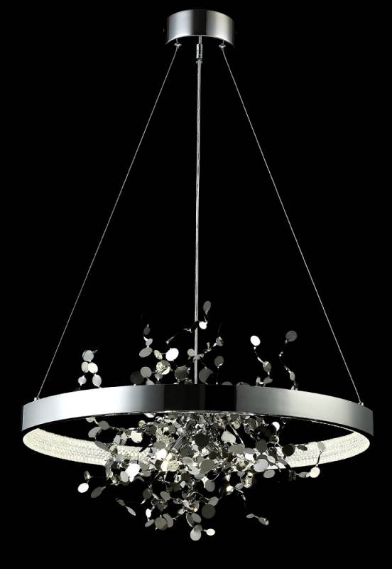 Подвесная люстра Crystal Lux GARDEN SPLED+3 D600 CHROME
