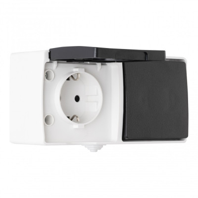 Розетка Arte Milano 309.52-1.grey