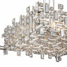 Подвесная люстра Indigo Lascala 12031/8P Chrome