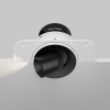 Встраиваемый светильник Maytoni DL127-8W4K-TRS-B