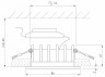 Встраиваемый светильник Elektrostandard Combi a069005