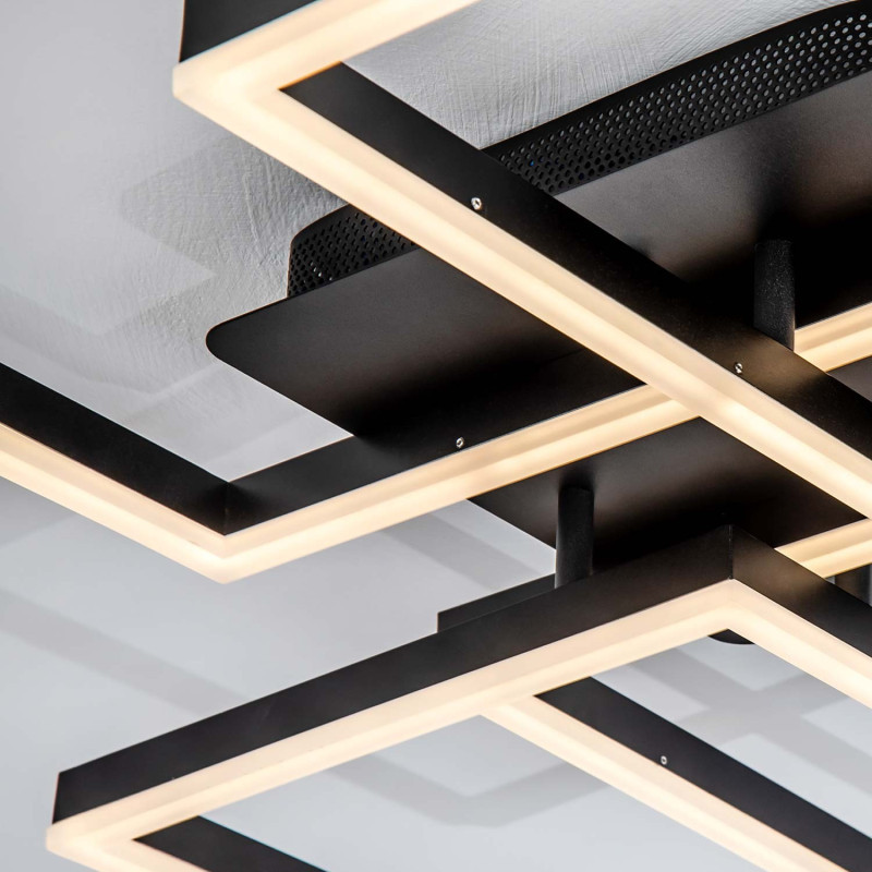 Накладная люстра LED4U L11060-4 BK