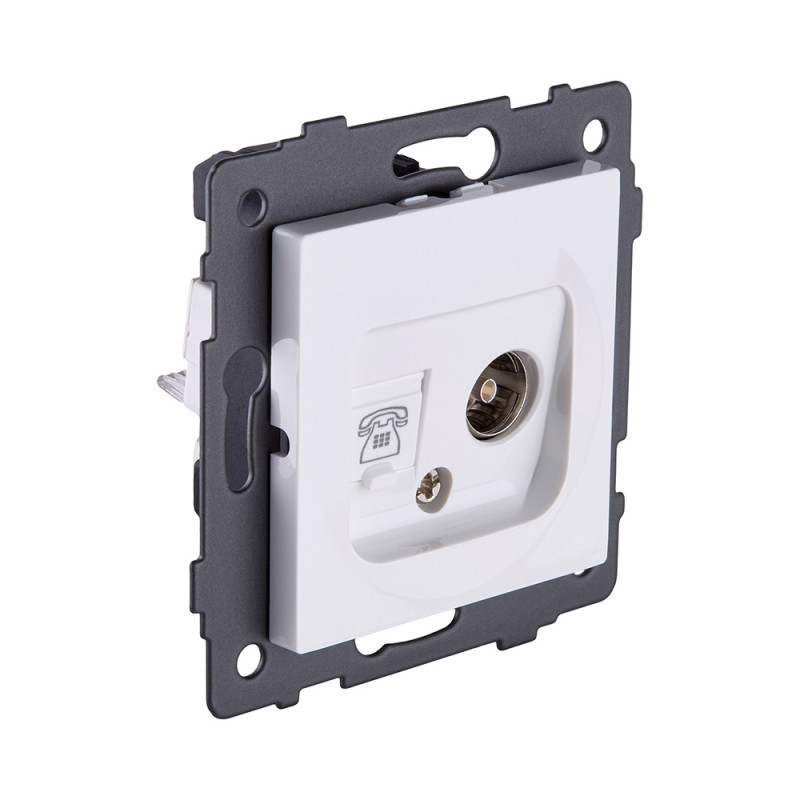 Розетка KOLLINGER REA-013WH