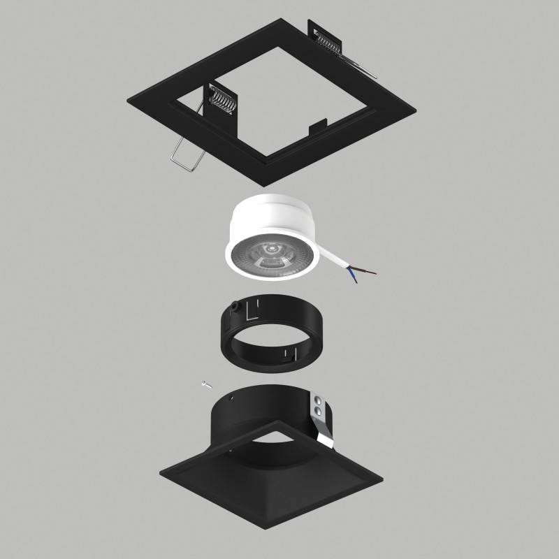 Встраиваемый светильник Lightstar D51707BMOD