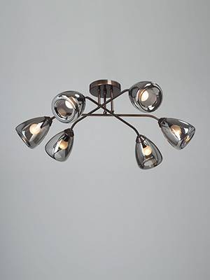 Накладная люстра Vitaluce V4955-7/6PL