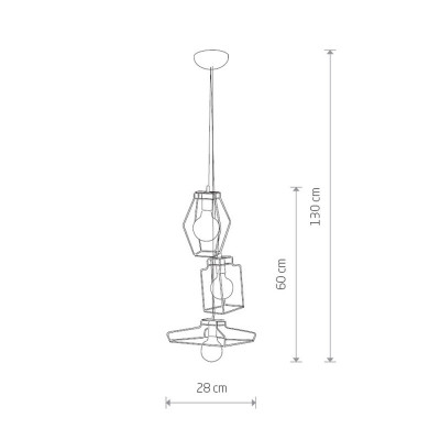 Каскадная люстра Nowodvorski 9666
