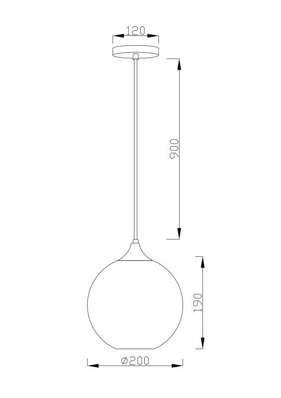 Подвесной светильник Moderli V11525-1P