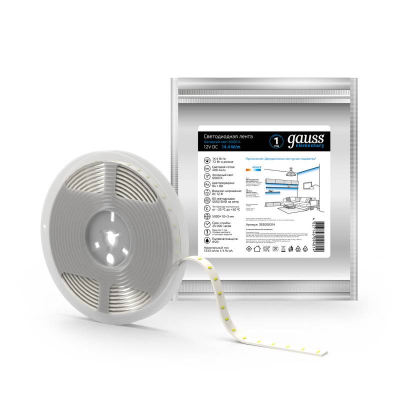 Лента Gauss 355000314