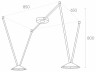 Комплект трековый Denkirs Belty SET DK55SET03-01-DG