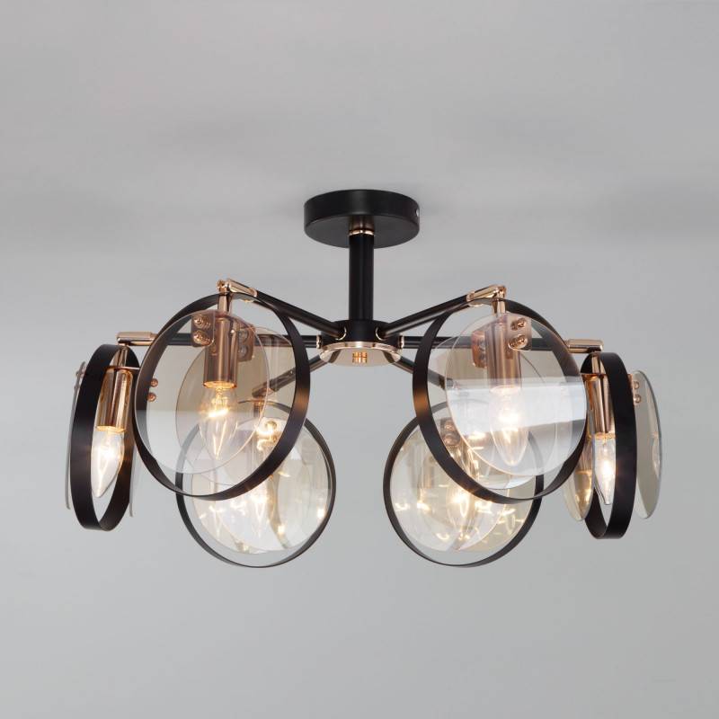 Люстра на штанге Eurosvet 70121/6 черный