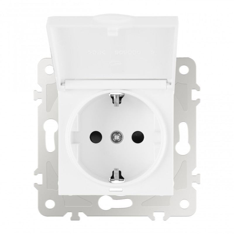 Розетка Arte Milano 203.41-1.white