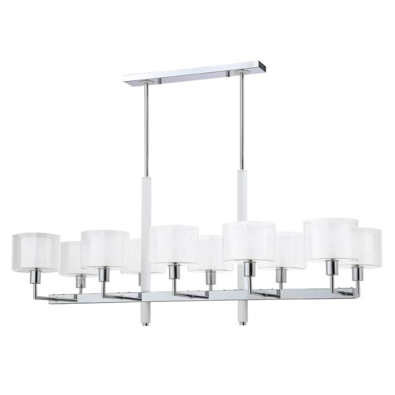 Люстра на штанге Crystal Lux MAESTRO SP-PL10 L1100 CHROME