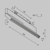 Светильник на шине Maytoni Technical TR242-4-12WTW-DD2-B