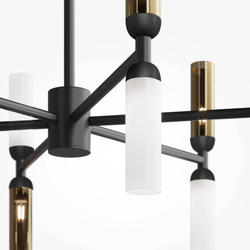 Люстра на штанге Maytoni MOD177PL-12G