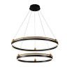 Каскадная люстра Crystal Lux FERNANDO SP123W LED BLACK/GOLD