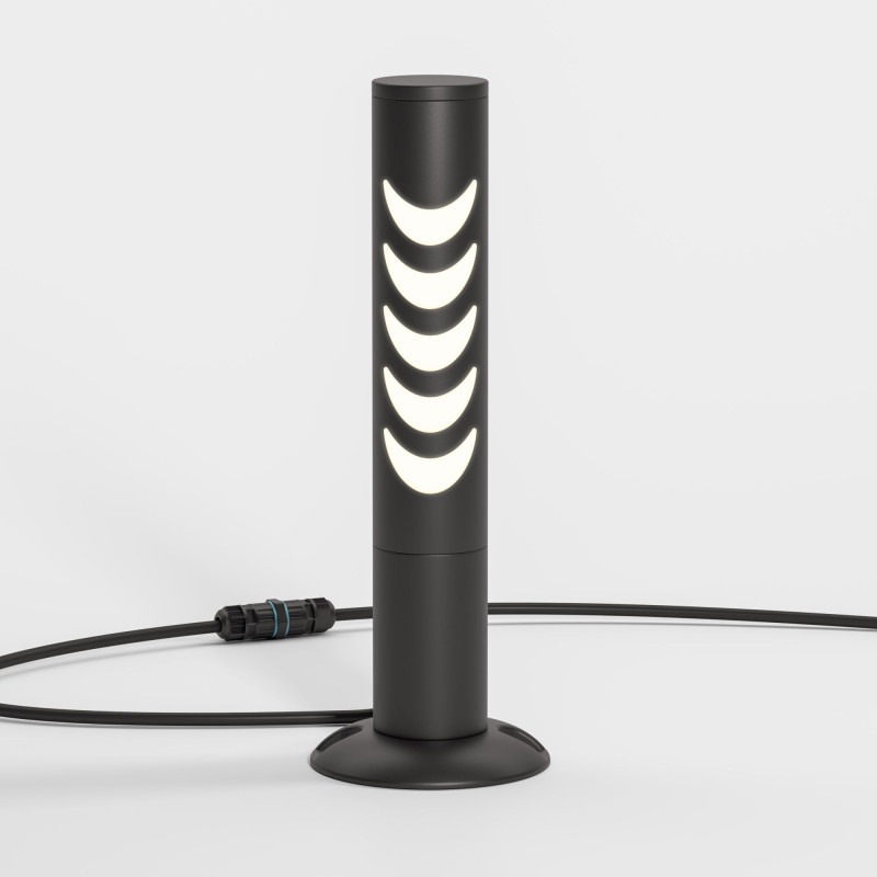 Садово-парковый светильник Elektrostandard 35188/S Smile черный