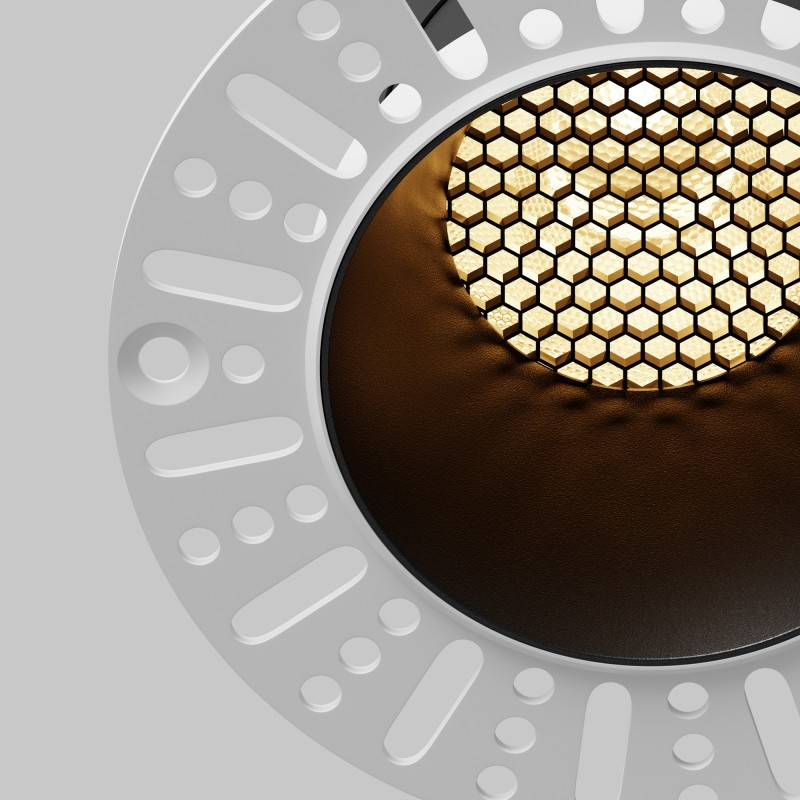 Встраиваемый светильник Maytoni Technical DL122-15W-2.7K-TRS-B