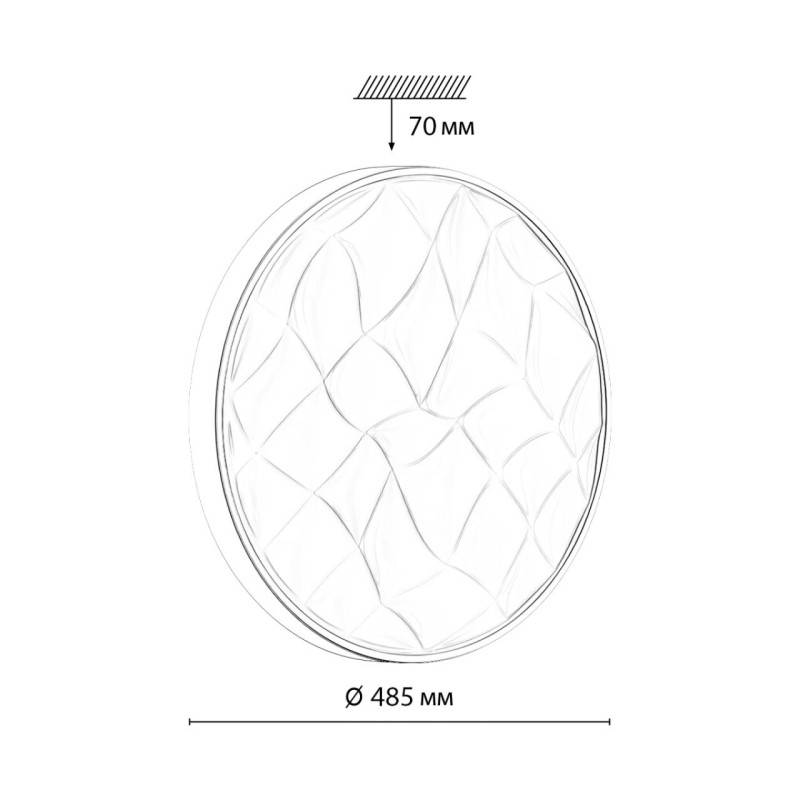 Накладной светильник Sonex 7672/ELN