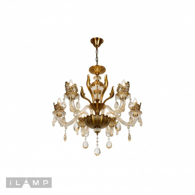 Подвесная люстра iLamp 61078-6 BR